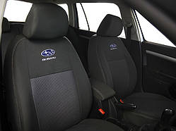 Чохли на сидіння SUBARU Forester (SH) 2008-2012рр. (універсал) (airbag, сп. 1/3, задн. підлок., крила, 5