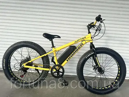 Електричний велосипед Hammer Fatbike 26" (1000W 48V 16Ah), фото 1