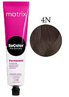 Стойкая крем-краска для волос Matrix Socolor Pre-Bonded 90 мл 4N