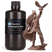8K Standard Resin Colored 1KG, Red Clay