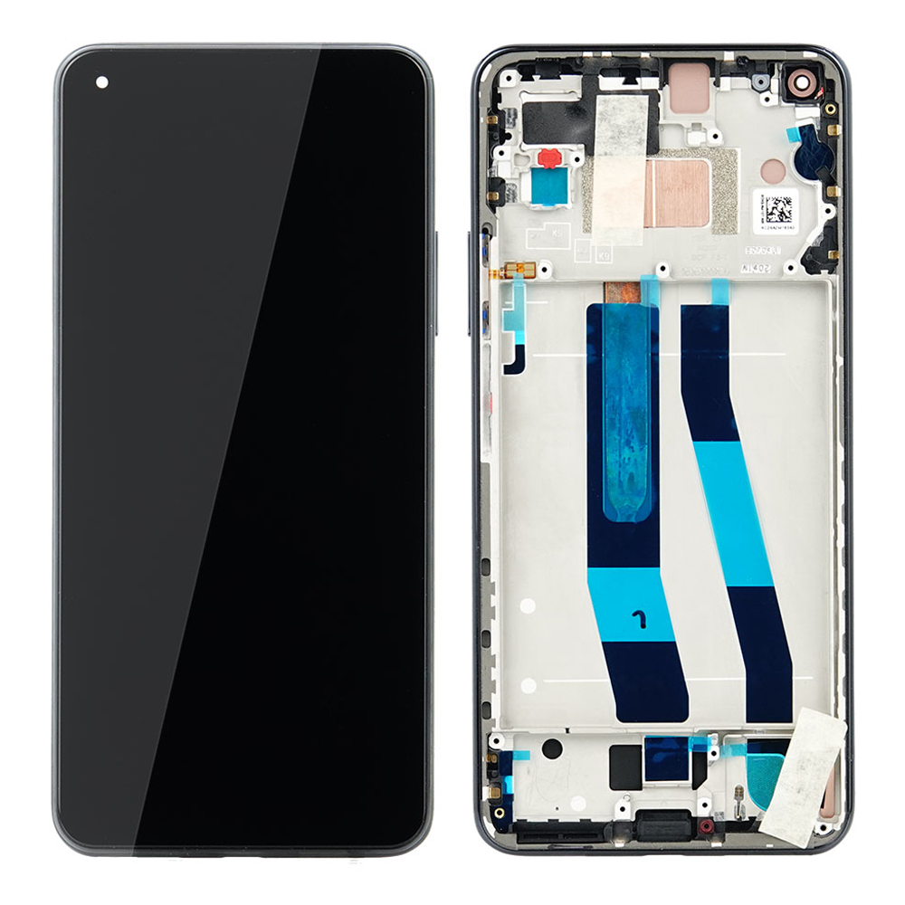 Дисплей для Xiaomi Mi 11 Lite, оригінал з рамкою