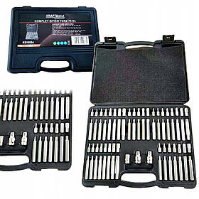 Набір біт TORX Kraft&Dele KD10954 75 предметів в пластиковій валізі