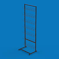 Стійка торгова для насіння і спецій Єва-60 на 7 полиць (12см), чорна