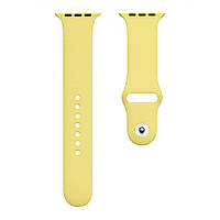 РЕМІНЕЦЬ ДЛЯ ГОДИННИКА APPLE WATCH SILICONE CLASSIC 38/40/41MM 4.YELLOW