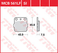 Тормозные колодки LUCAS MCB561SI