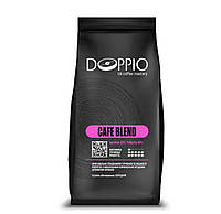 Кава в зернах DOPPIO UA coffee roastery. CAFE BLEND. Купаж 20% Арабіка. 80% Робуста. 1000 грам.