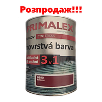 Фарба грунт 3 в 1 по металу, Primalex 0,75 л
