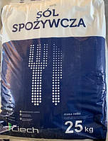 Сіль харчова екстра, Польща Сіесh, 25 кг.