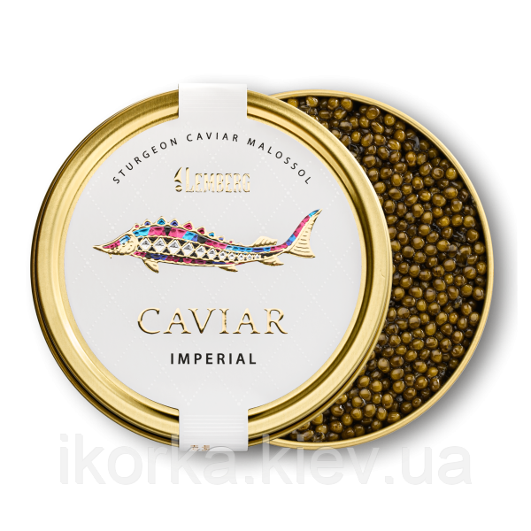 Осетрова ікра  Lemberg Imperial 250 г (калузька), фото 1