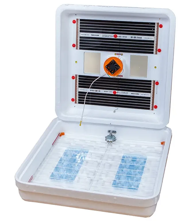 Інкубатор Рябушка на 130 яєць автомат.переворот (цифровий терморегулятор + вентилятор), фото 1