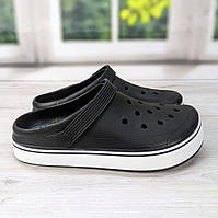 Сабо чоловічі пінка крокси чорні Dago Style 3695 41