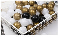 Кульки для сухого басейну, 7 см, Золото., Кладовка