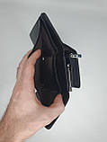Жіночий гаманець середнього розміру Saralyn 6199 з еко-шкіри на кнопці, фото 6