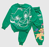 Зелений спортивний костюм бренду Wikiboom зелений 4-5