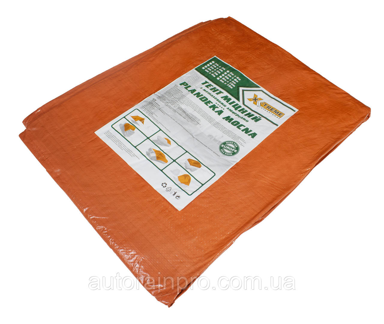 Тент 120 гр/м.кв. 4м х 6м "ORANGE"тент туристичний, фото 1