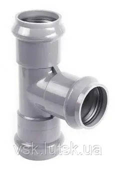 Трійник (100х110 глад./розт./розтр.) нап. НПВХ, фото 1