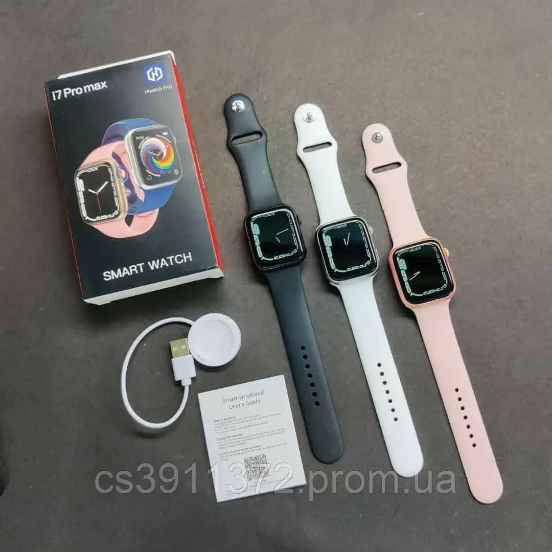 Качественные смарт часы Smart Watch I7 PRO MAX, Смарт часы и фитнес-браслеты,лучшие умные часы для android ios - фото 4 - id-p2104699915