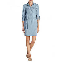 Платье Eddie Bauer Womens Tranquil Embroidered Dress Lt BLUE 40 Светло-голубой (0060LBL-40)