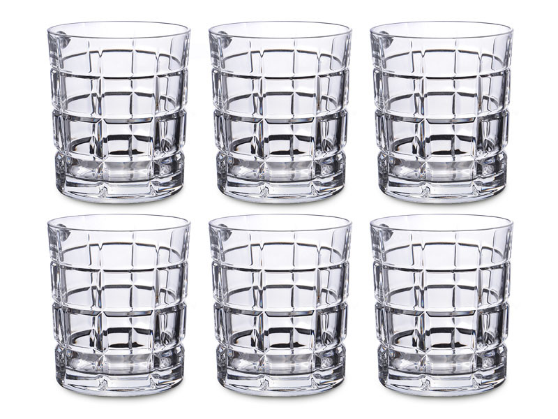 Набір скляних склянок для віскі Bohemia 6 штук 300 мл 1024-111 Чехія