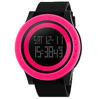 Часы Skmei DG1142 BK- Hot Pink BOX (DG1142BOXBKHP)