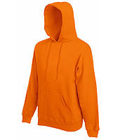 Худи с капюшоном Fruit of the Loom Classic hooded sweat S Оранжевый (062208044S)