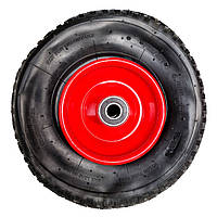 Колесо на тачку (гума) 4,00-6 під вісь 20 мм, без осі