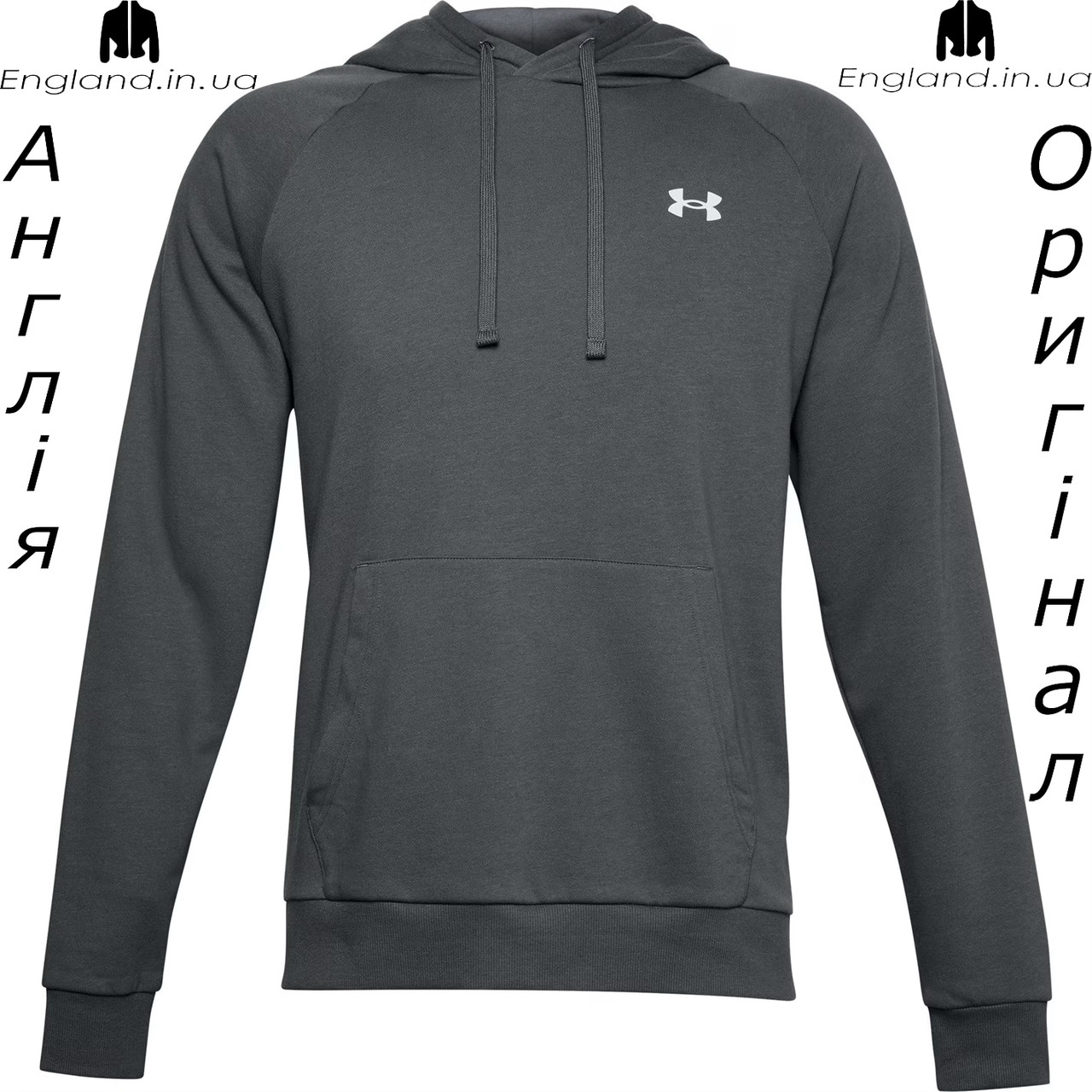 Кофта худі чоловіча Under Armour (Андер Армор) UA Rival Fleece з Англії, фото 1