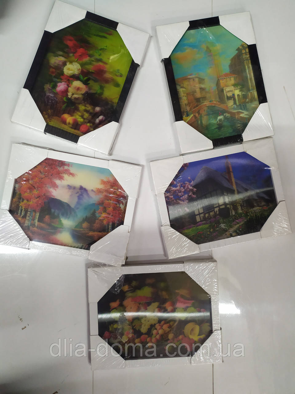 Картина-рамка 3Д с подставкой в ассортименте /природа . животные / 20*15, фото 1