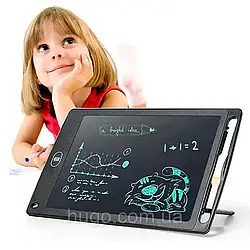 Планшет LCD для малювання 8,5" + стілус в комплекті, Dex Чорний / Кольоровий графічний планшет