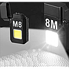 Електроімпульсна спіральна запальничка M8 з ліхтариком 3W, зарядкою від USB, фото 6