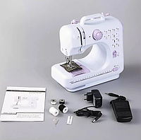 Швейная машинка SEWING MACHINE 505 8 в 1 Портативная швейная машина с различными функциями на батарейках