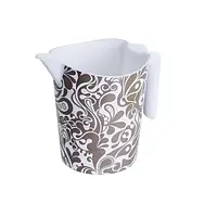 Кухлик з носиком пластиковий 1л 18*12*16см з декором Home Алеана