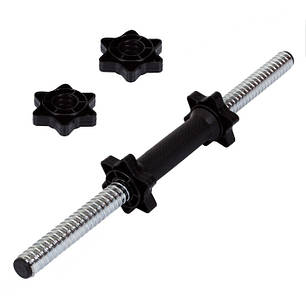 Гриф гантельний пластик Hop-Sport 52см (30мм), фото 2