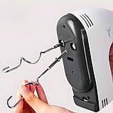 Міксер кухонний ZP-052 з металевою чашею 2 л з підставкою 7 режимів, фото 9