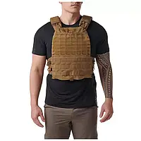 Плитоноска 5.11 TACTEC PLATE CARRIER Coyote, тактичний міцний чохол для броніжилета койот НАТО