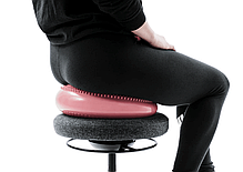 Балансувальна подушка Hop-sport HS-R034BC рожева, фото 4