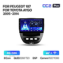 Штатная магнитола Teyes CC2Plus  Peugeot 107 (2004-2015), фото 4
