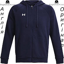 Кофта худі чоловіча Under Armour (Андер Армор) UA Rival Fleece Full-Zip з Англії