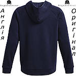 Кофта худі чоловіча Under Armour (Андер Армор) UA Rival Fleece Full-Zip з Англії, фото 3