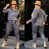 Жіночий весняний брючний костюм великого розміру новинка 2023, фото 9