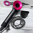 Фен для волосся Super Hair Dryer F-602 аналог Dyson Дайсон HD07 Supersonic / Fuchsia Фуксія, фото 3