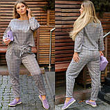 Жіночий весняний брючний костюм великого розміру новинка 2023, фото 10