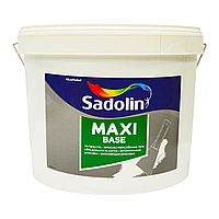 Заповнювальна легка шпаклівка Sadolin Maxi Base для стін і стелі, сіра, 10 л