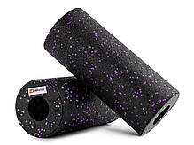 Роллер масажер гладкий HS-P033YG EPP 33 см violet, фото 4