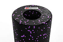 Роллер масажер гладкий HS-P033YG EPP 33 см violet, фото 5