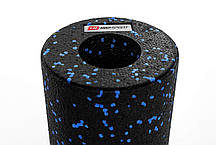 Роллер масажер гладкий HS-P033YG EPP 33 см blue, фото 4