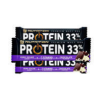 Протеиновый батончик Nutrition Protein Bar 33% Zero Sugar 50g Солёная карамель PBN2, Шоколад