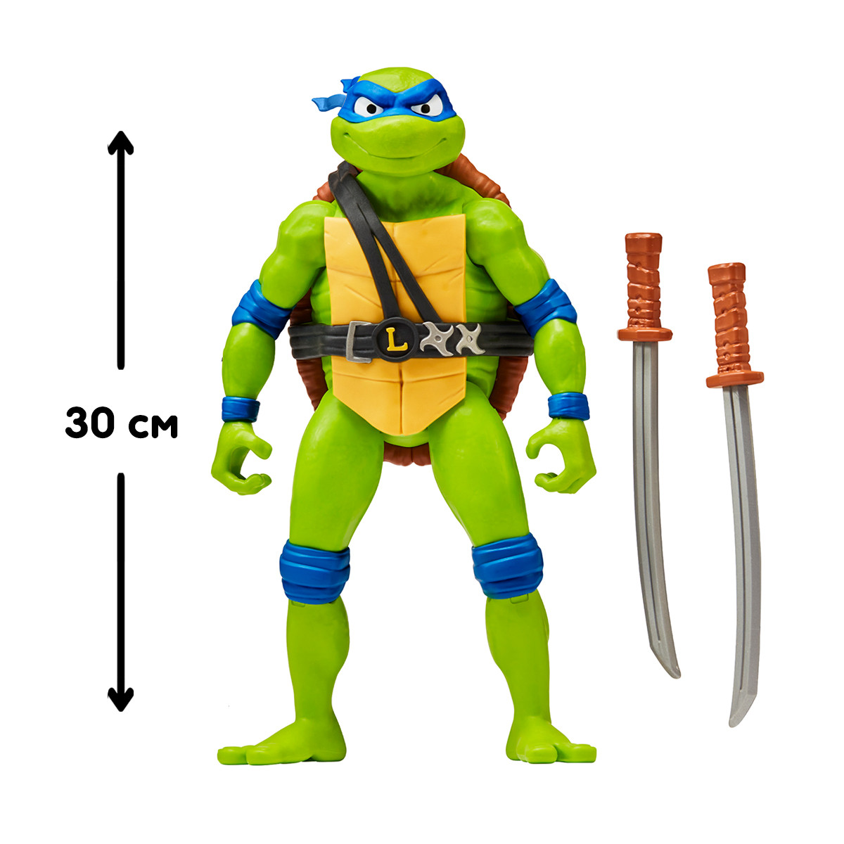 Уценка. Фигурка Леонардо-Гигант (30 см) Черепашки-Ниндзя Мovie III TMNT Playmates 83401 - фото 3 - id-p2104716427