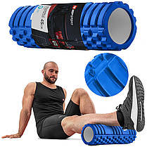 Роллер масажер EVA 45 см blue, фото 4