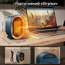Електричний портативний нагрівач УЦЕНКА, Amazon, Німеччина, фото 5